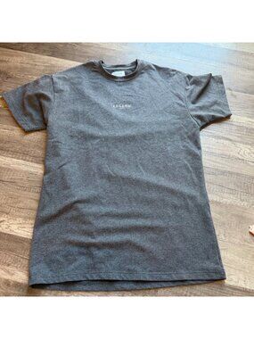 Legend London Gray Crewneck T-Shirt M Cotton Blend Casual Mens Tee